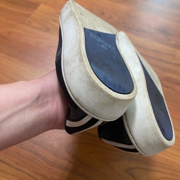 ROTHY’S gray two tone slip on sneakers shoes comfort machine washable all year 5 - Picture 7 of 10